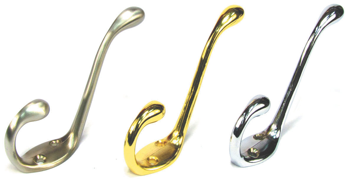 Robustline Hat & Coat Hook C-746 Premium Hardware for Door Cabinet Window Furniture and Interior Use